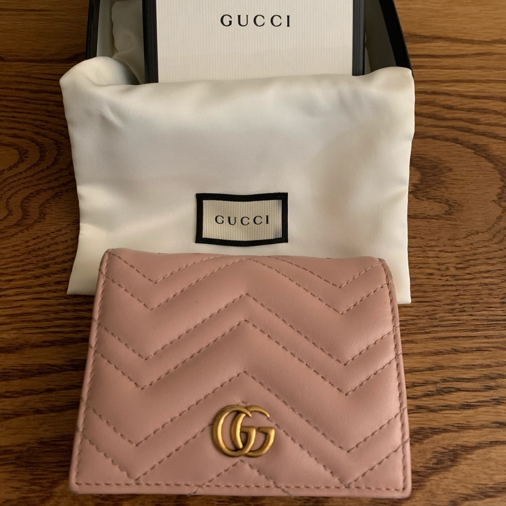 Gucci Marmont card case wallet